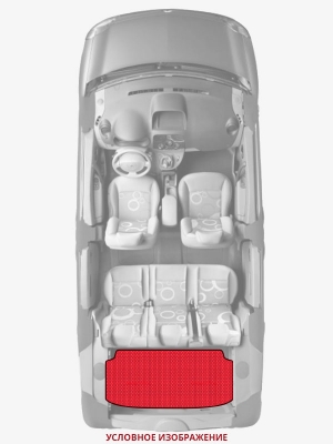 ЭВА коврики «Queen Lux» багажник для BMW 8 series (G15)
